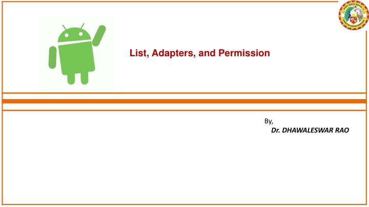 list adapters and permission