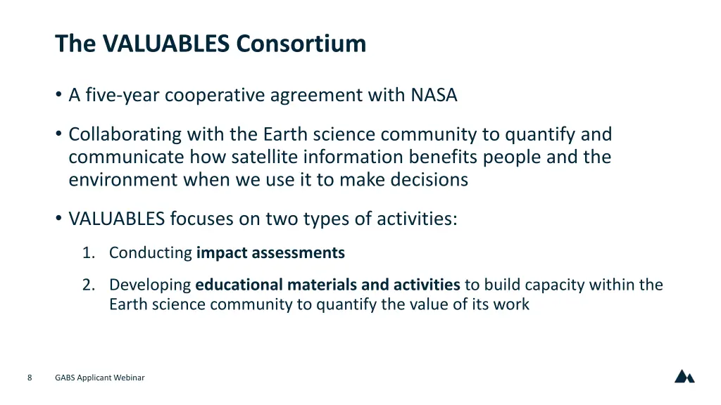 the valuables consortium