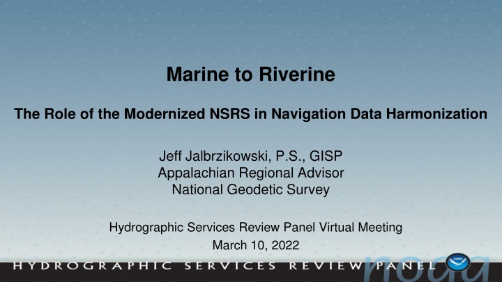 marine to riverine