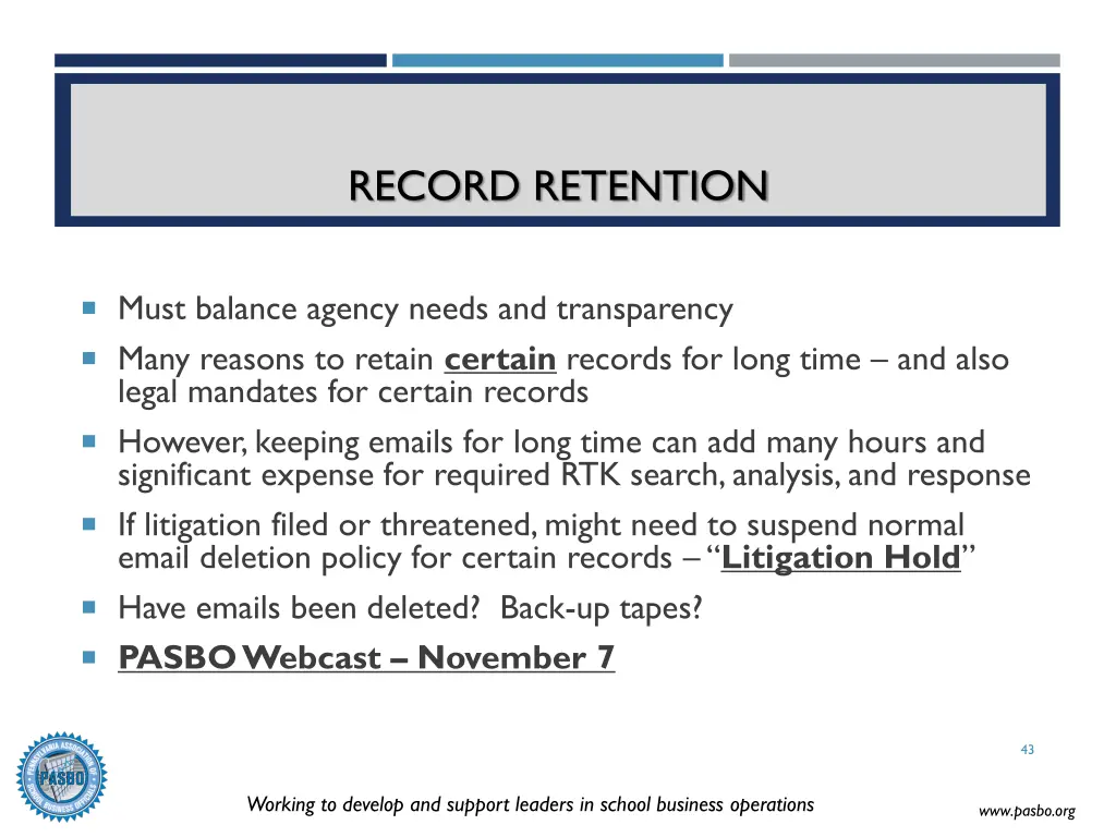 record retention 1