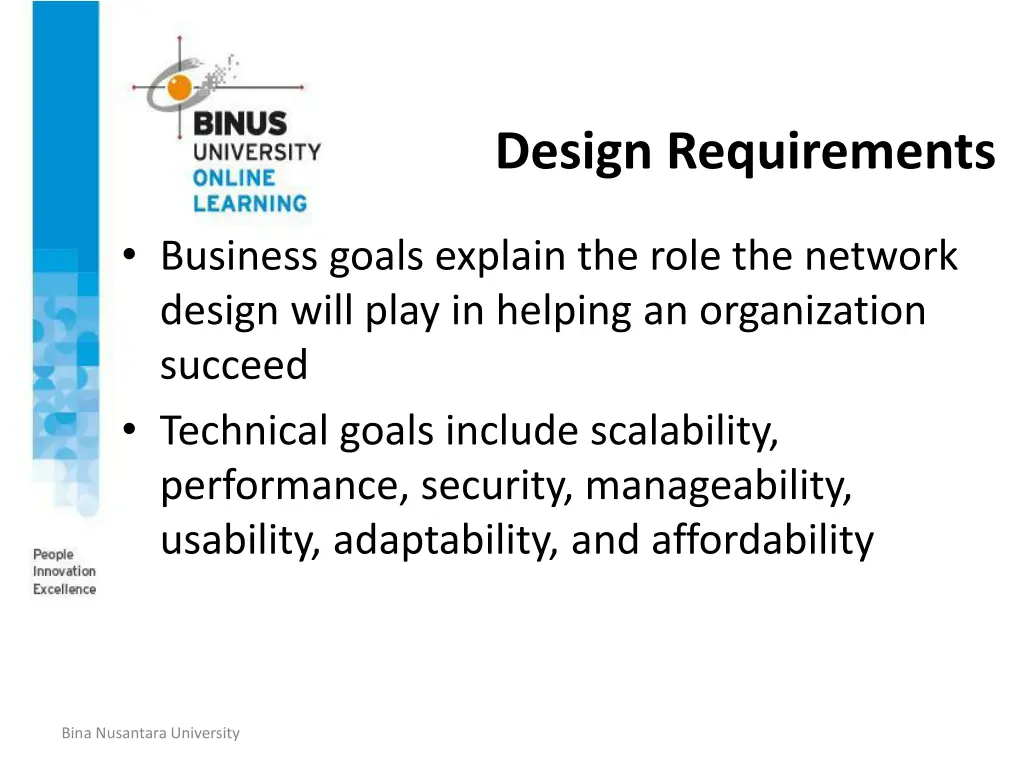 design requirements