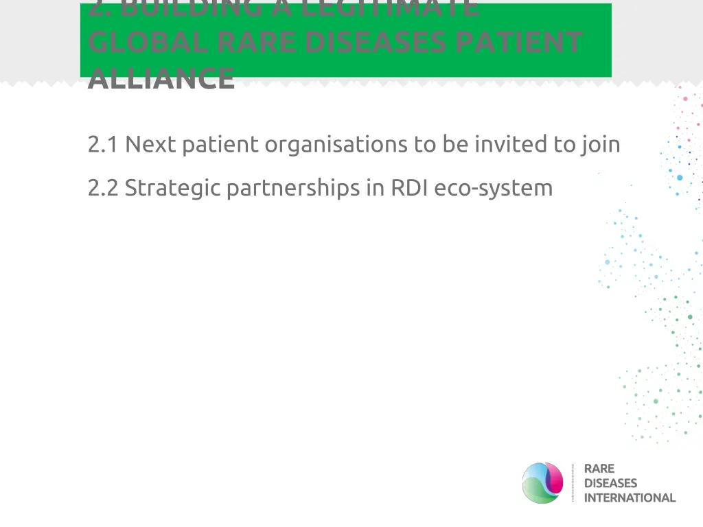 2 building a legitimate global rare diseases