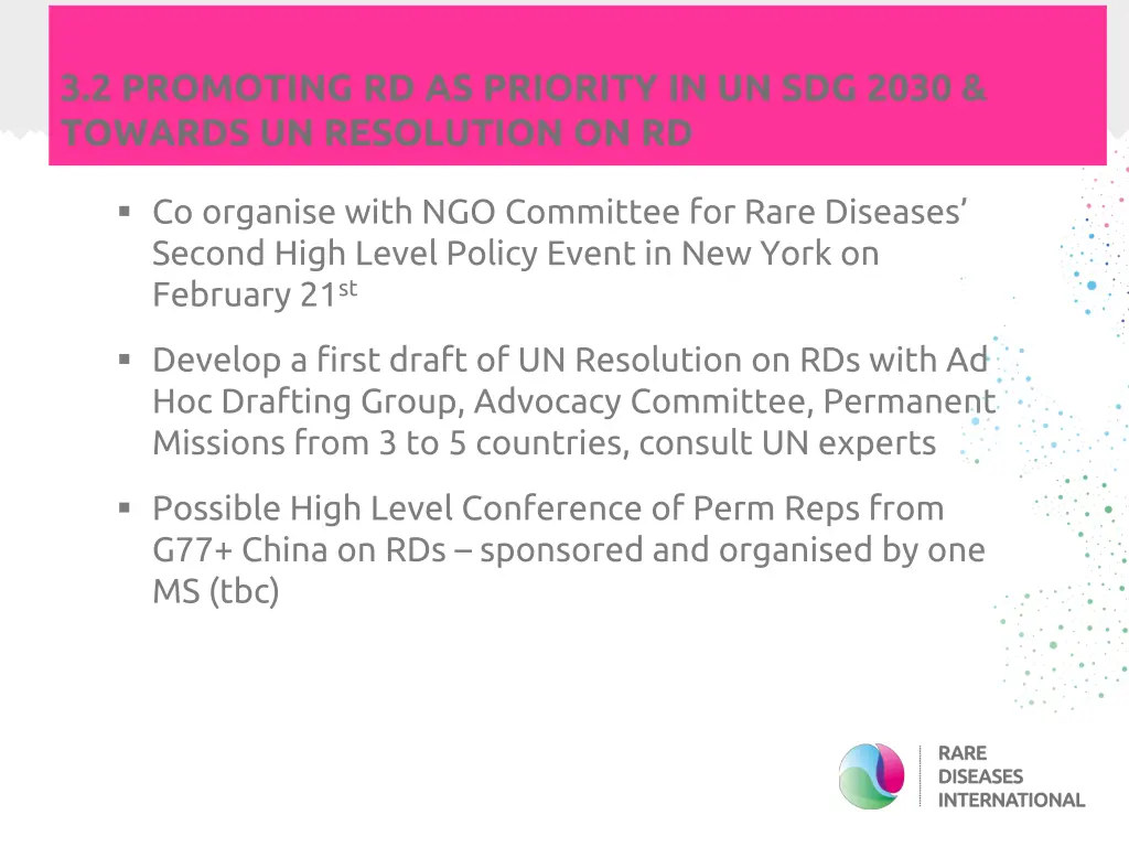 3 2 promoting rd as priority in un sdg 2030
