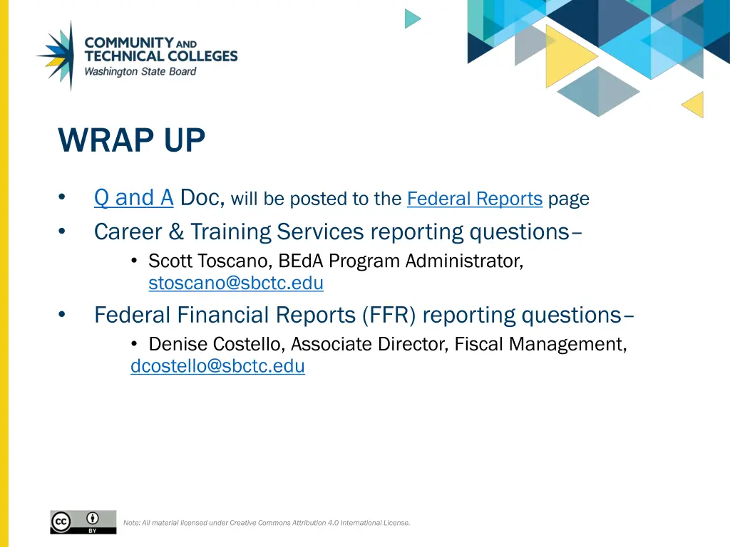 wrap up