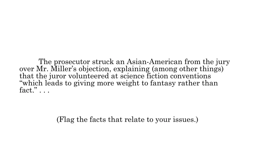 the prosecutor struck an asian american from