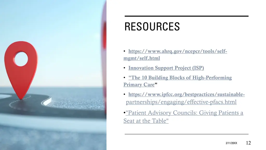 resources