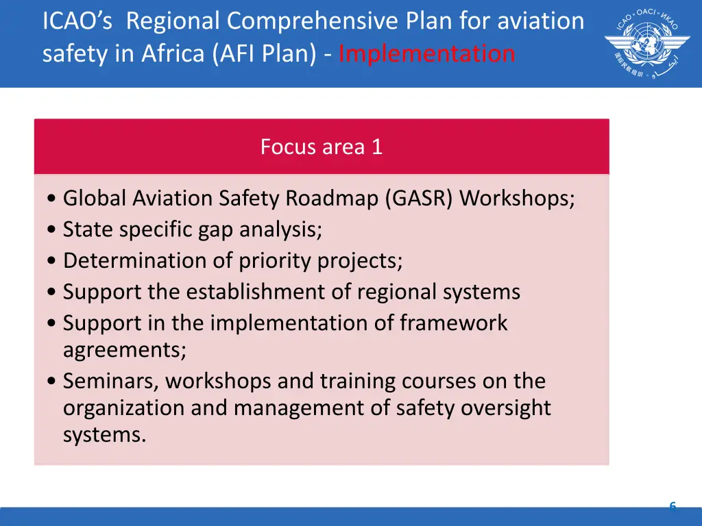 icao s regional comprehensive plan for aviation 3