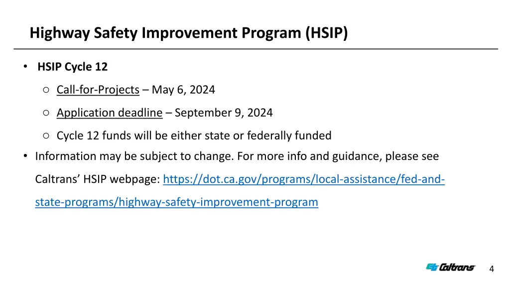 highway safety improvement program hsip