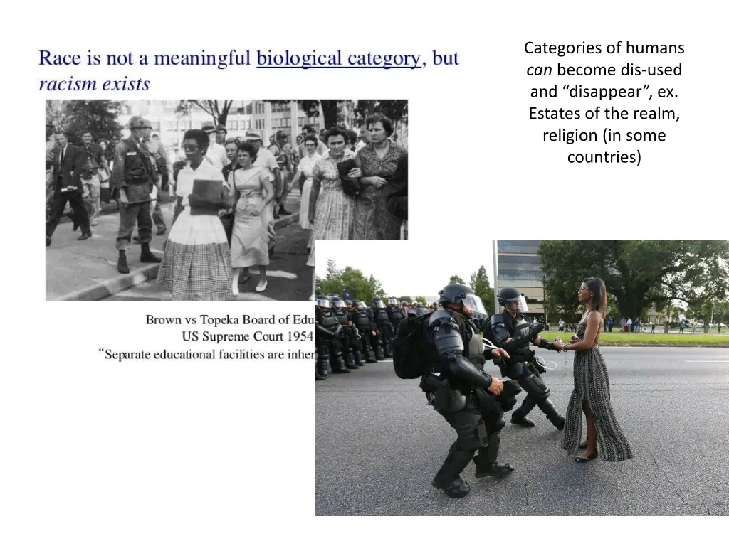 categories of humans can become dis used