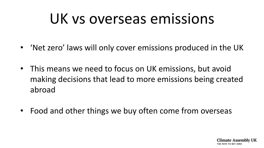 uk vs overseas emissions