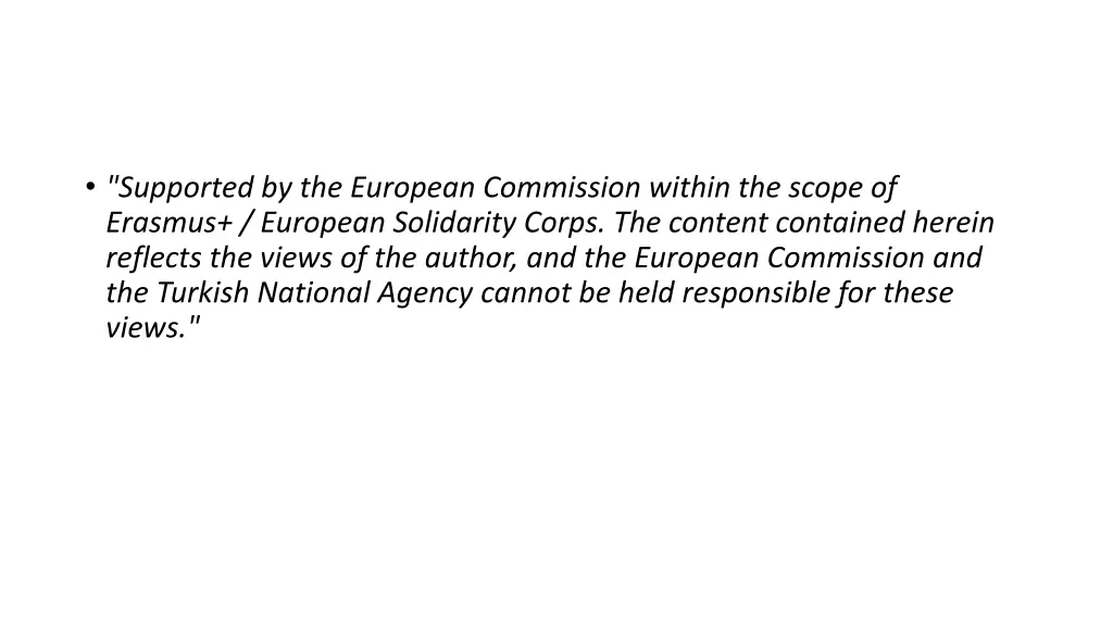 supported by the european commission within