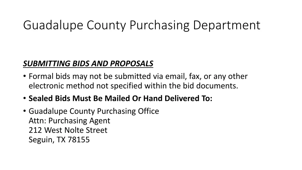 guadalupe county purchasing department 3