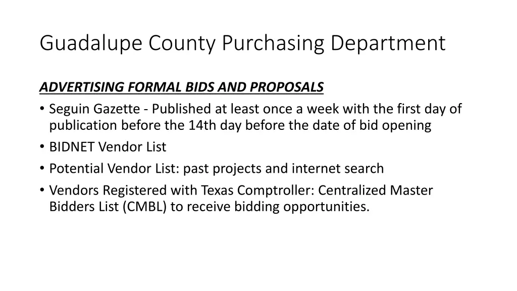 guadalupe county purchasing department 4