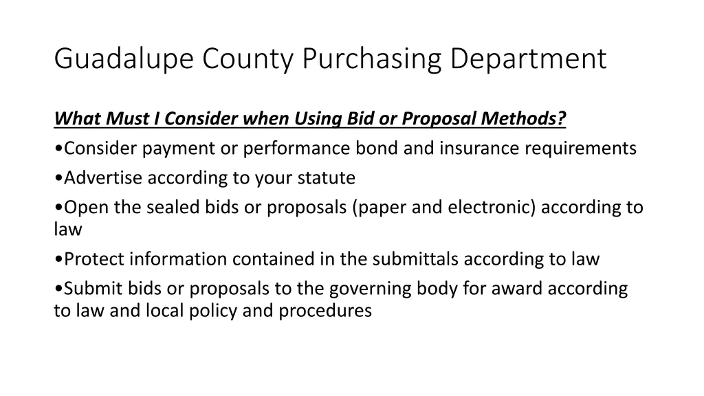 guadalupe county purchasing department 8