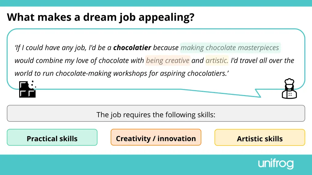 what makes a dream job appealing