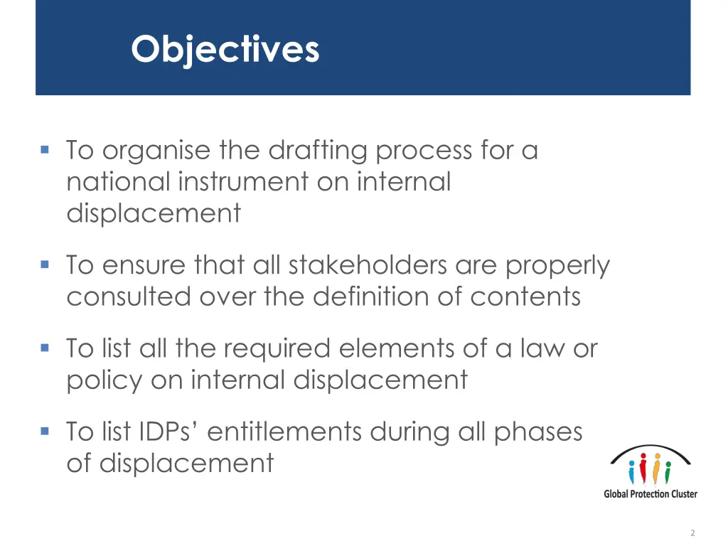 objectives