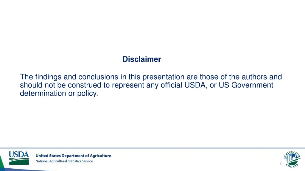 disclaimer
