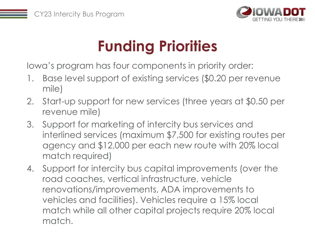cy23 intercity bus program 1