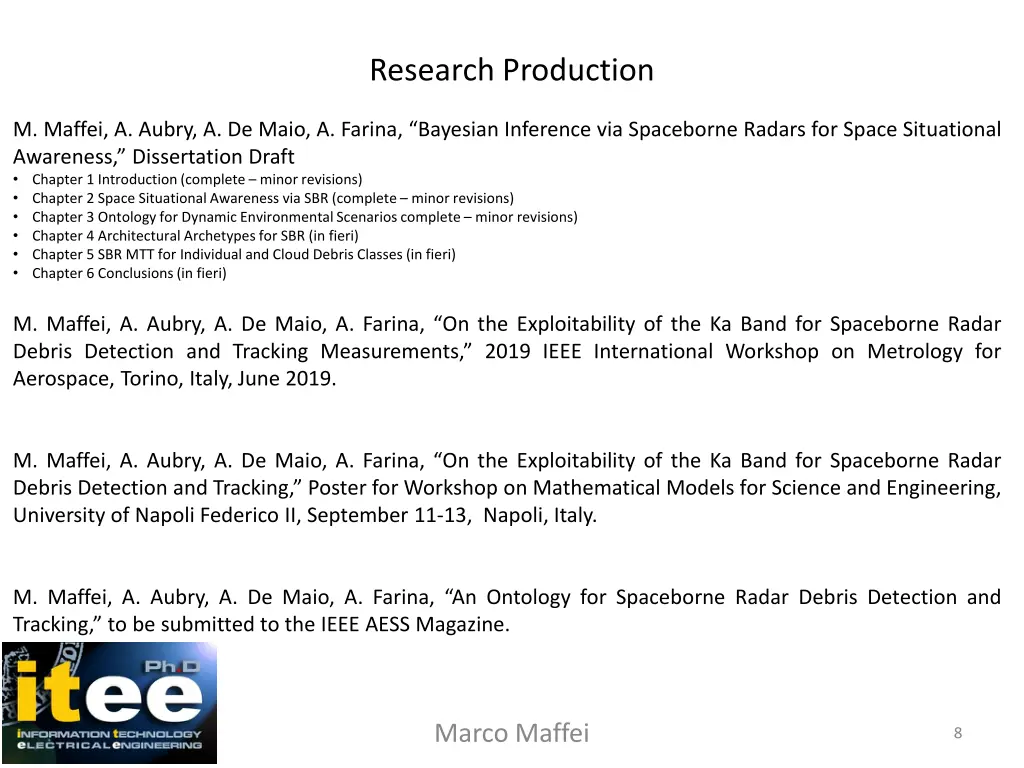 research production