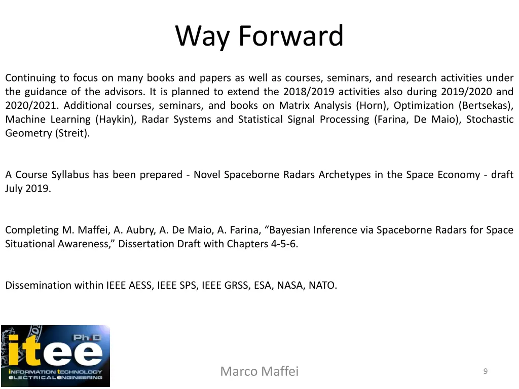 way forward