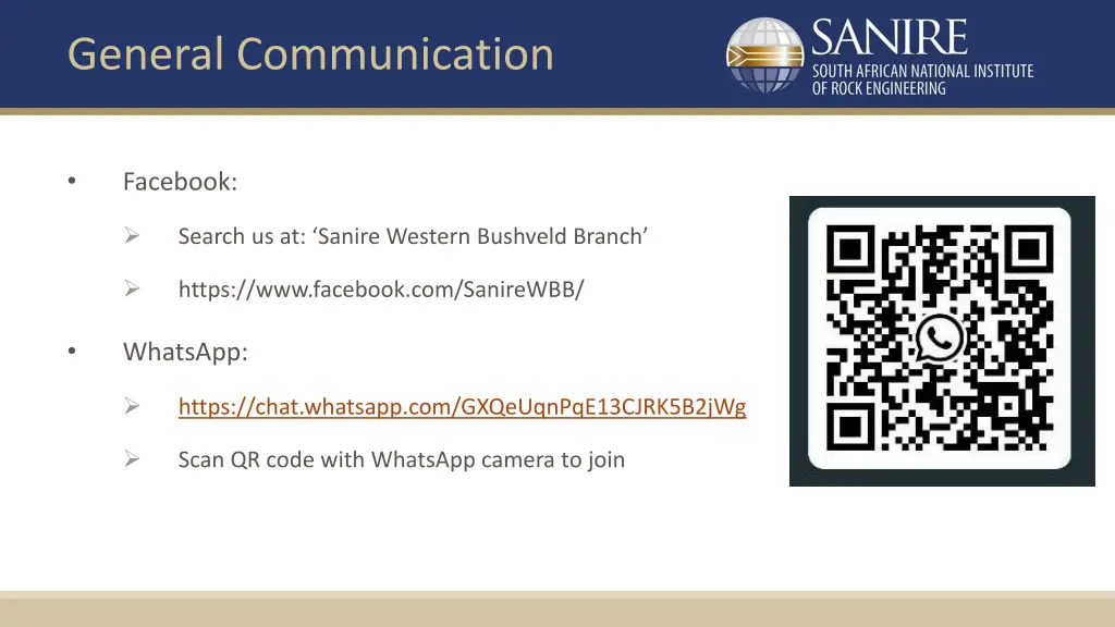 general communication