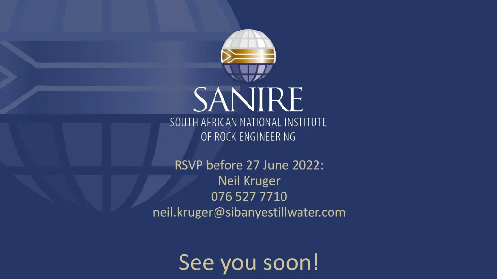 rsvp before 27 june 2022 neil kruger 076 527 7710