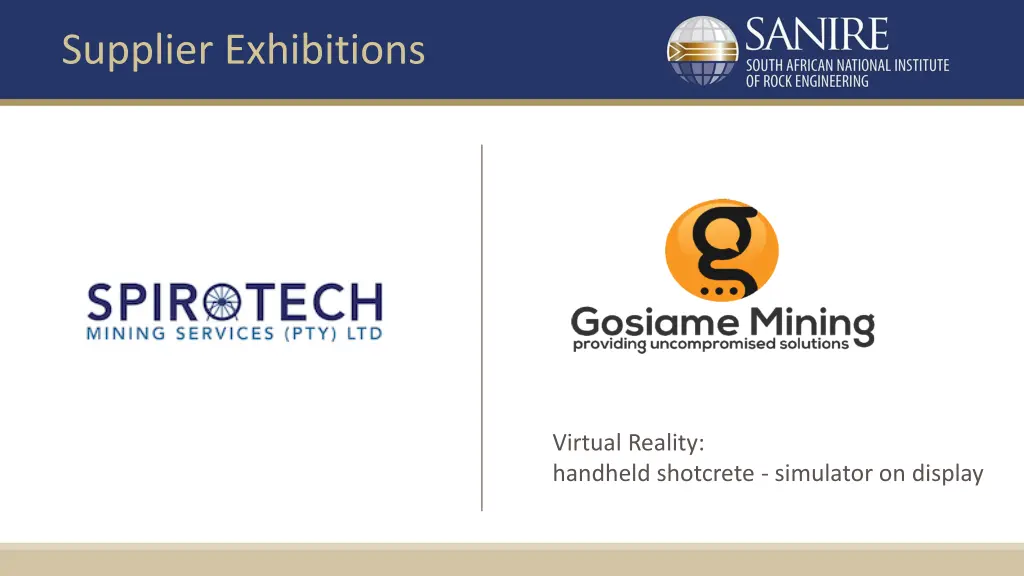 supplier exhibitions