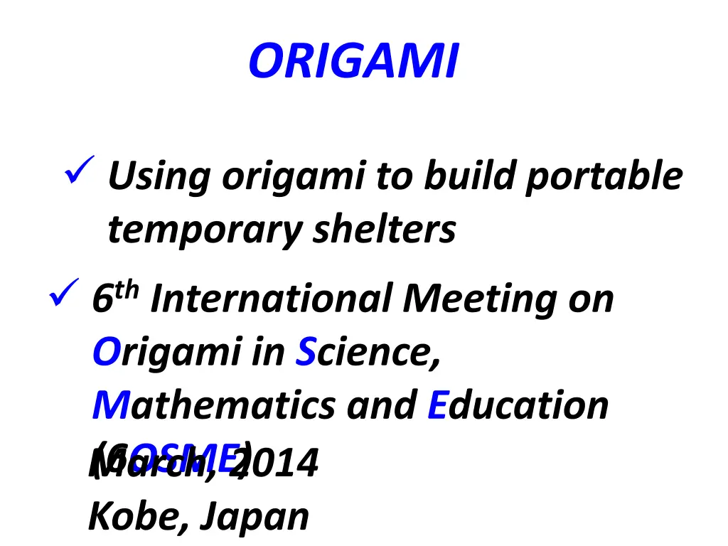 origami