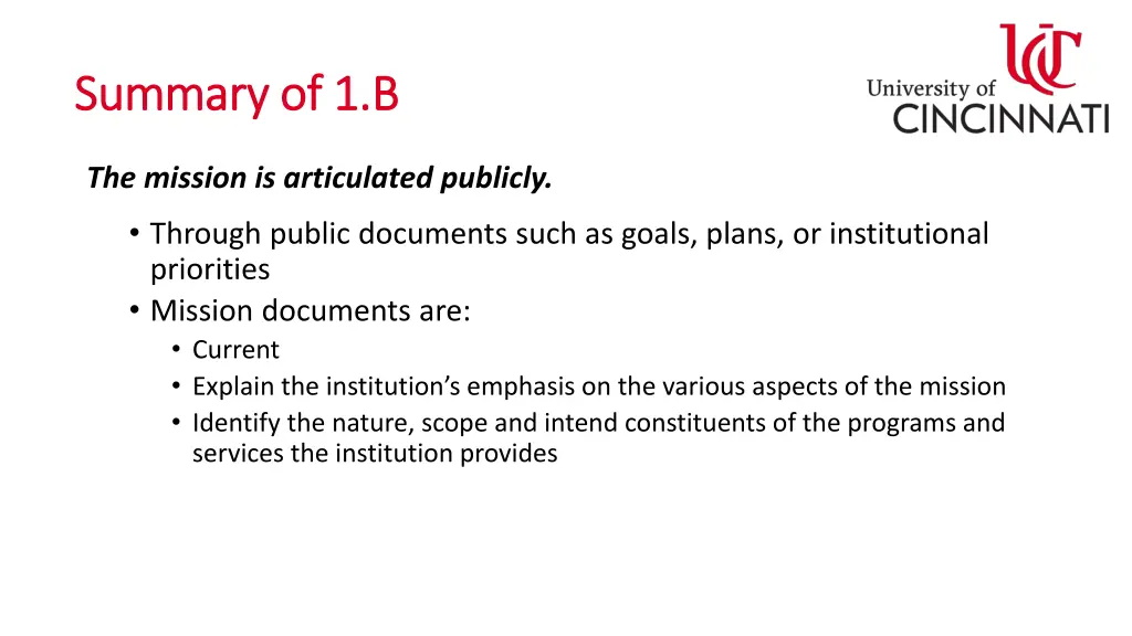 summary of 1 b summary of 1 b