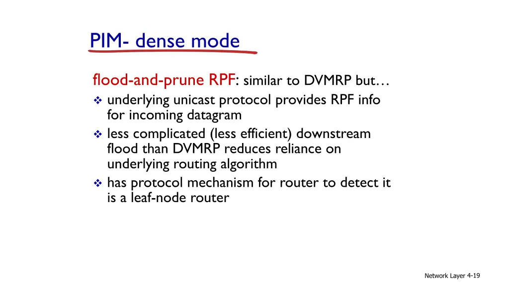 pim dense mode