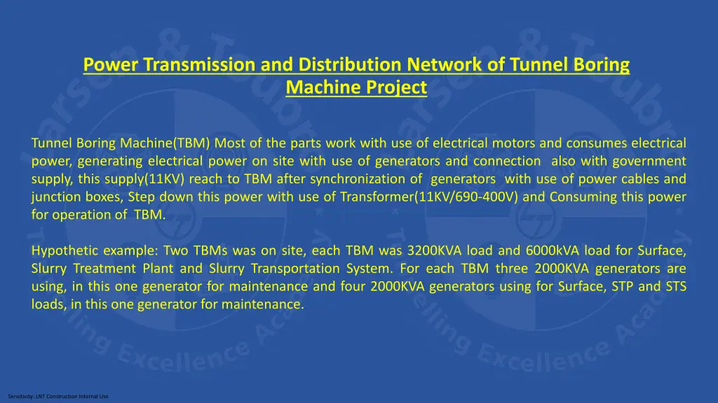 power transmission and distribution network