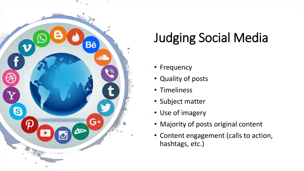 judging social media judging social media