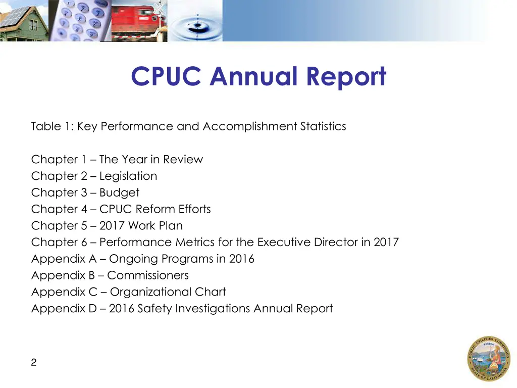 cpuc annual report
