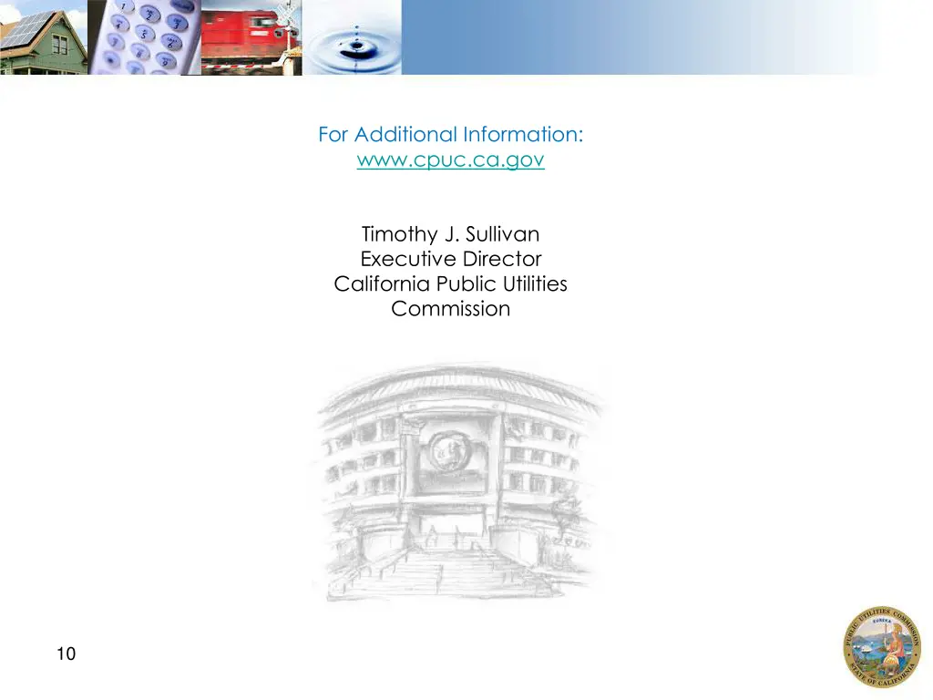 for additional information www cpuc ca gov