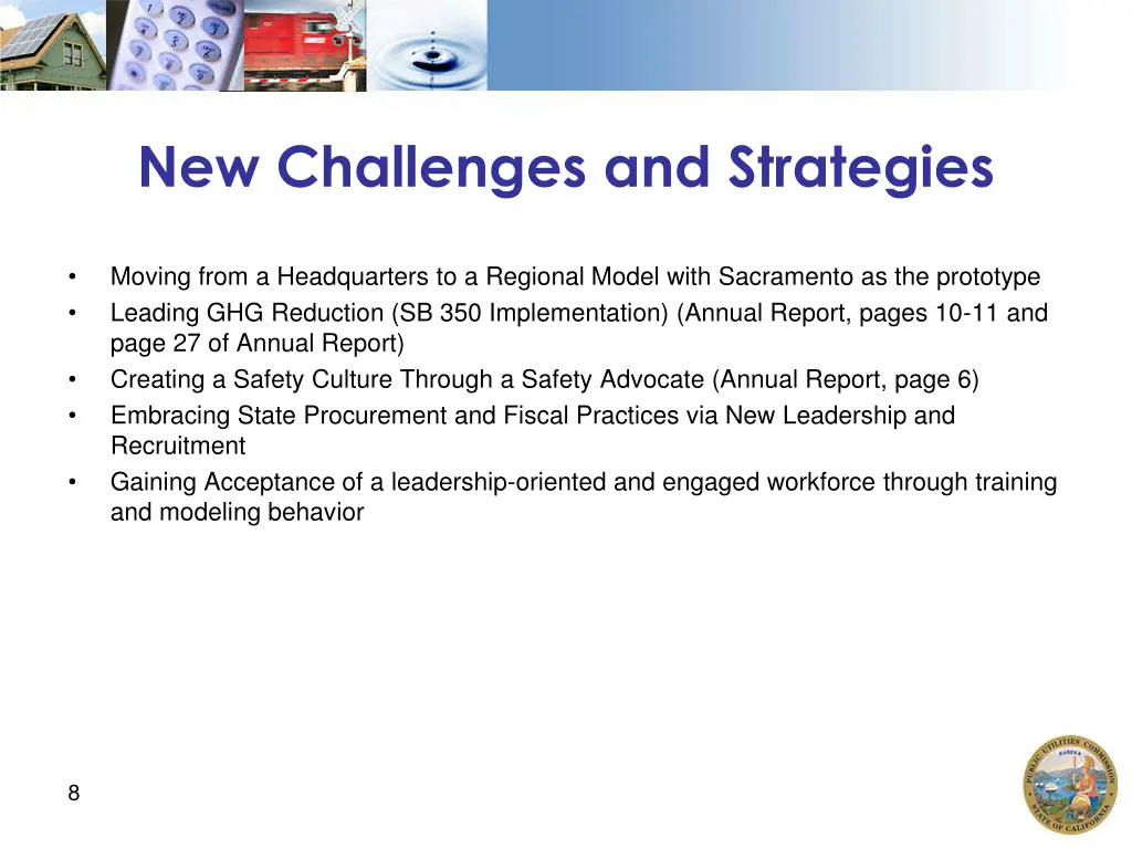 new challenges and strategies