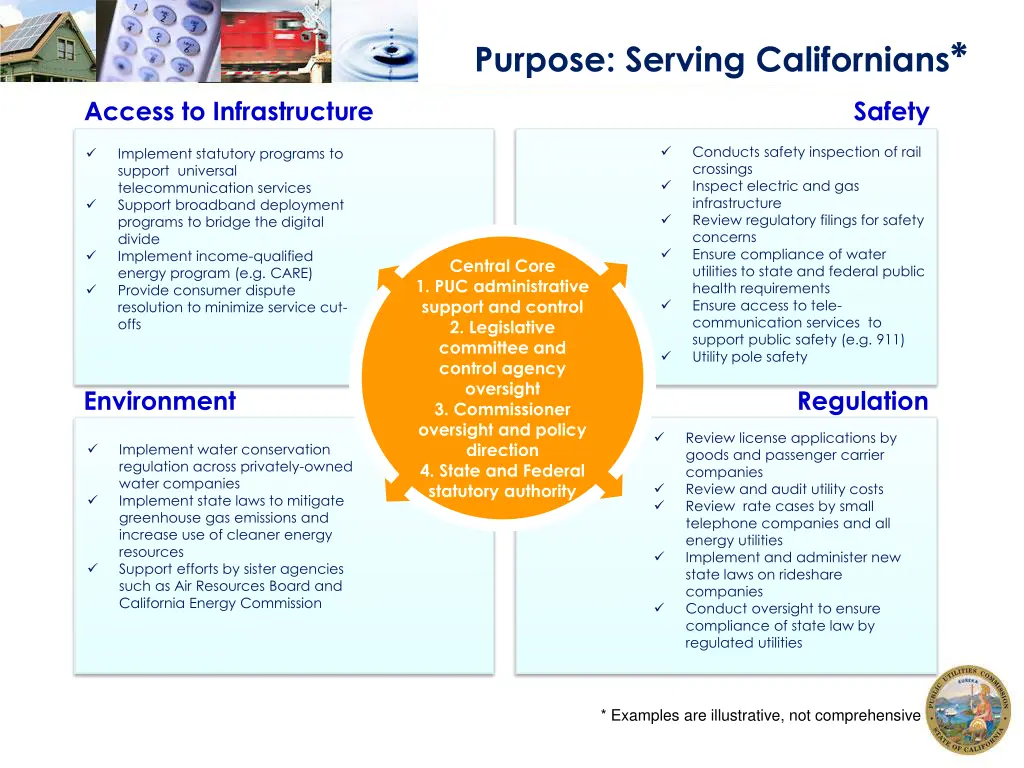 purpose serving californians