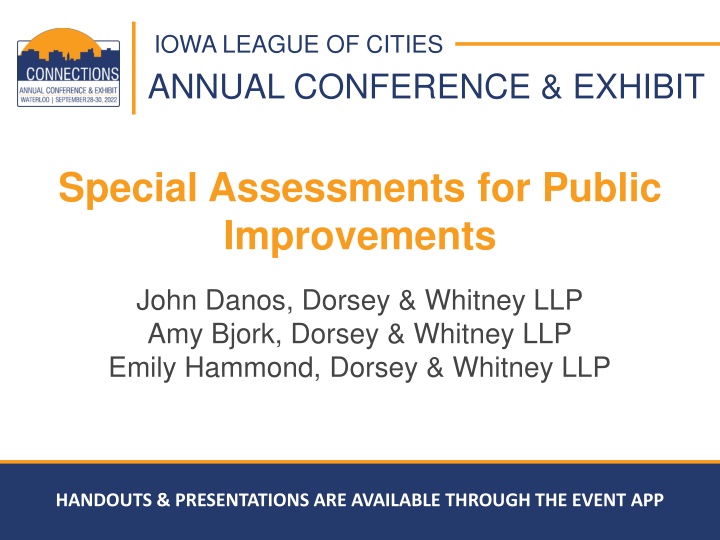 iowa league of cities annual conference exhibit