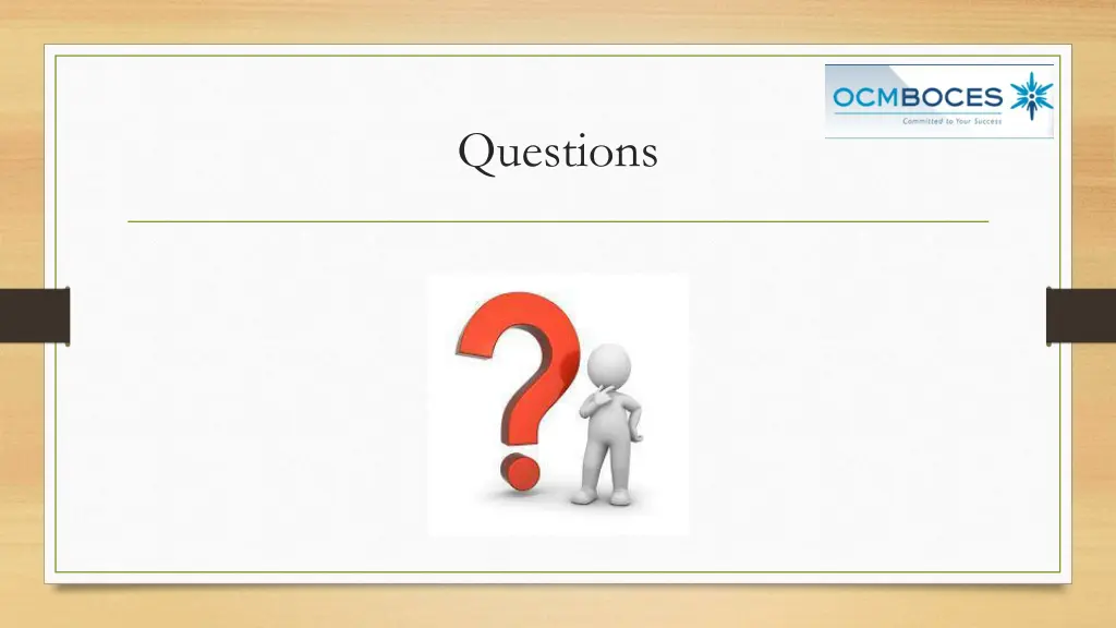 questions