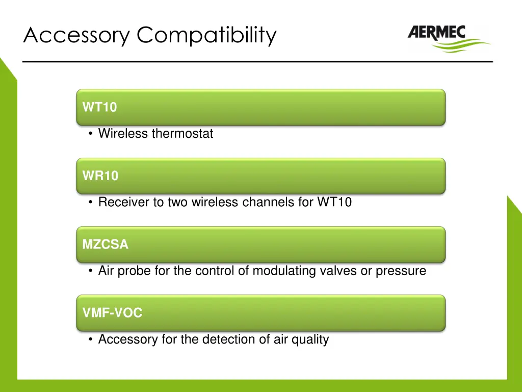 accessory compatibility