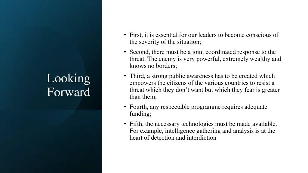 first it is essential for our leaders to become