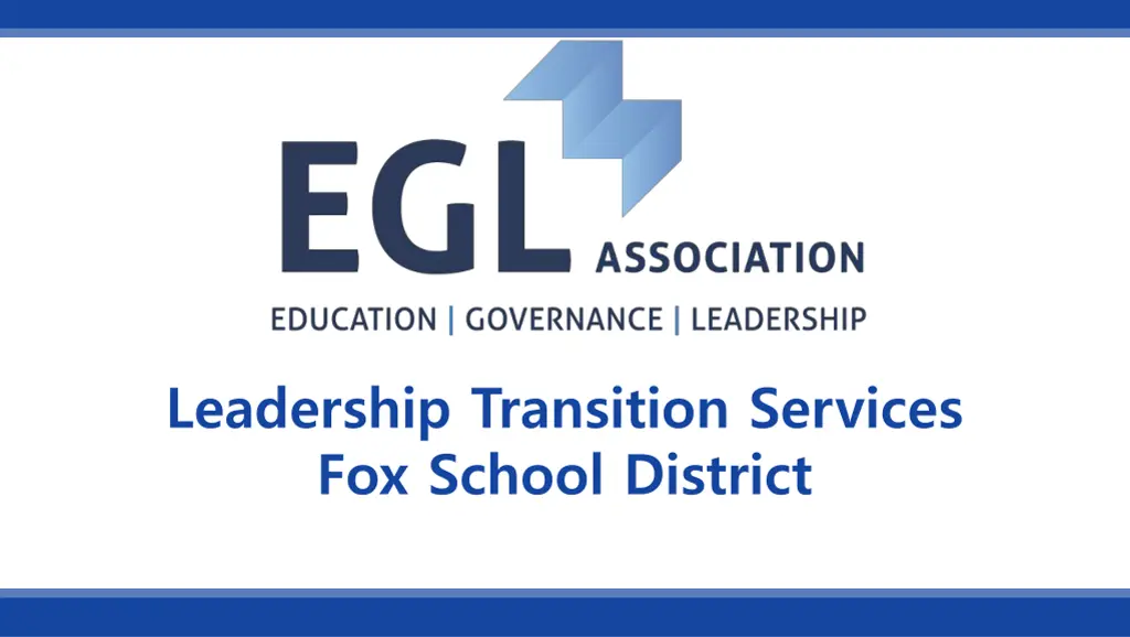 leadership transition services fox school 1