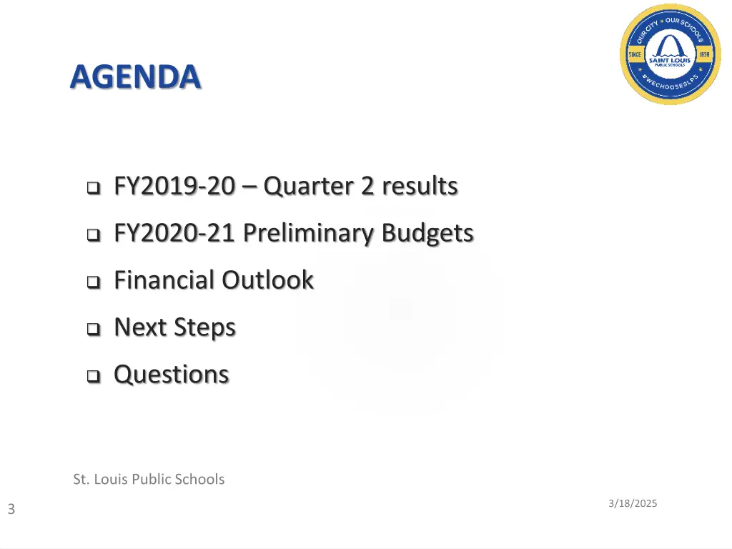 agenda