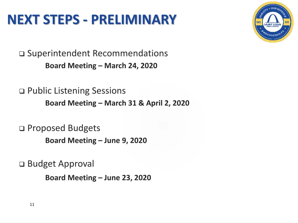 next steps preliminary 1