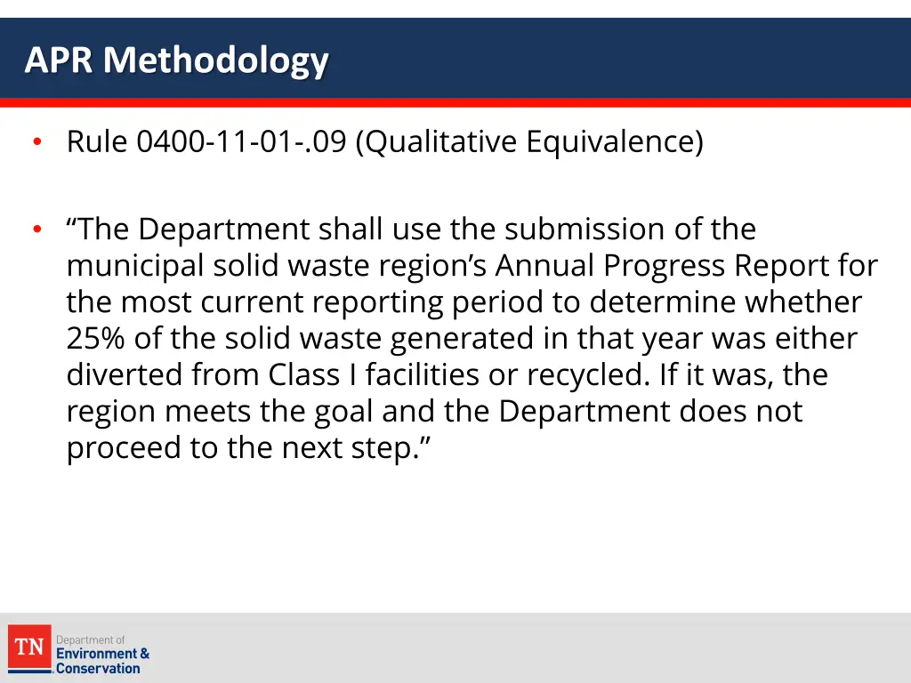 apr methodology 1