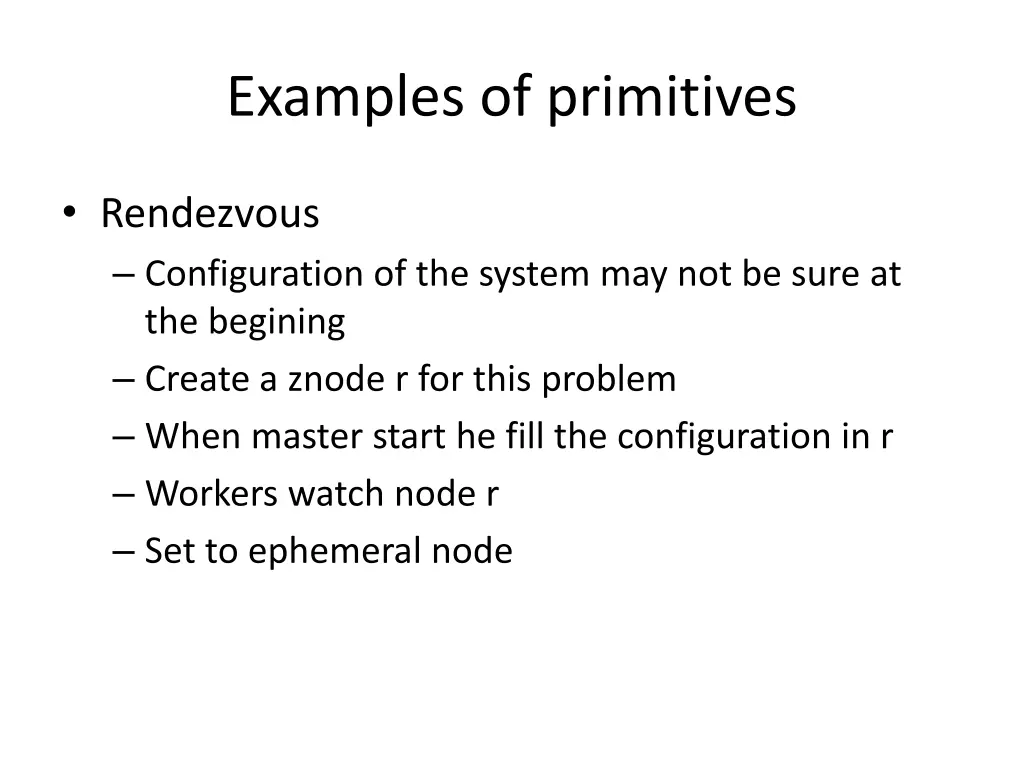 examples of primitives 1