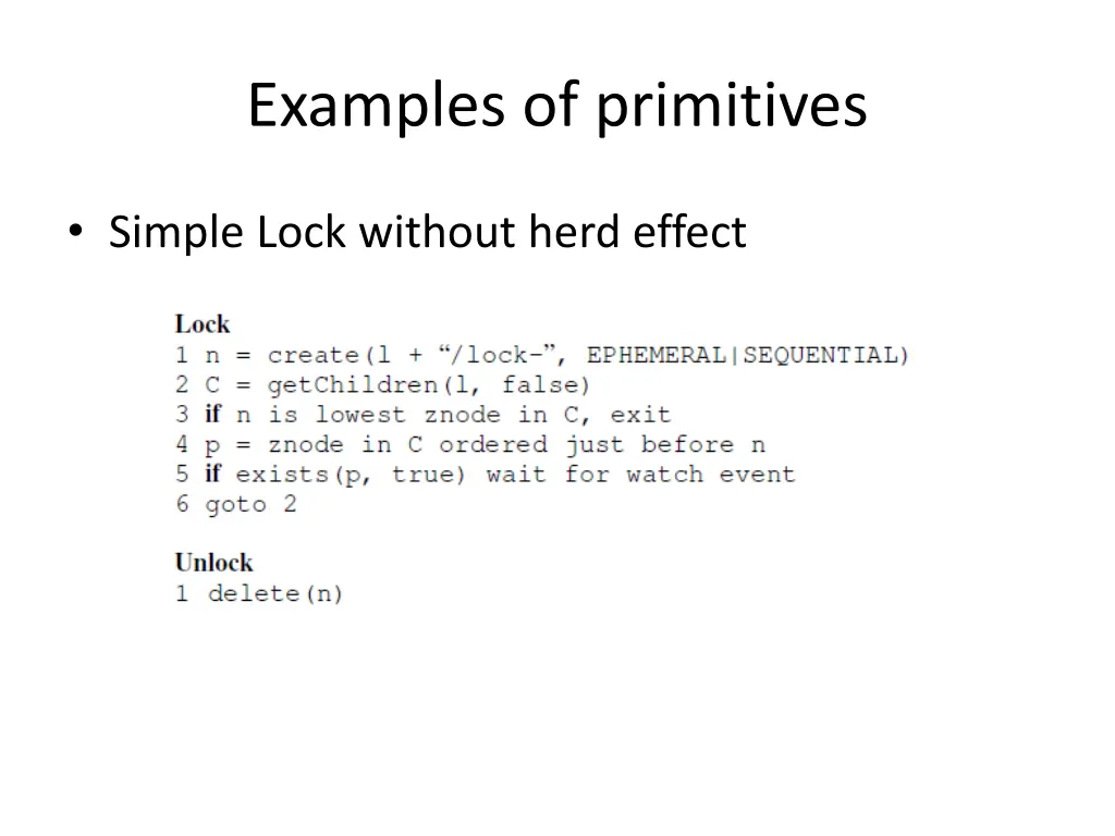 examples of primitives 4
