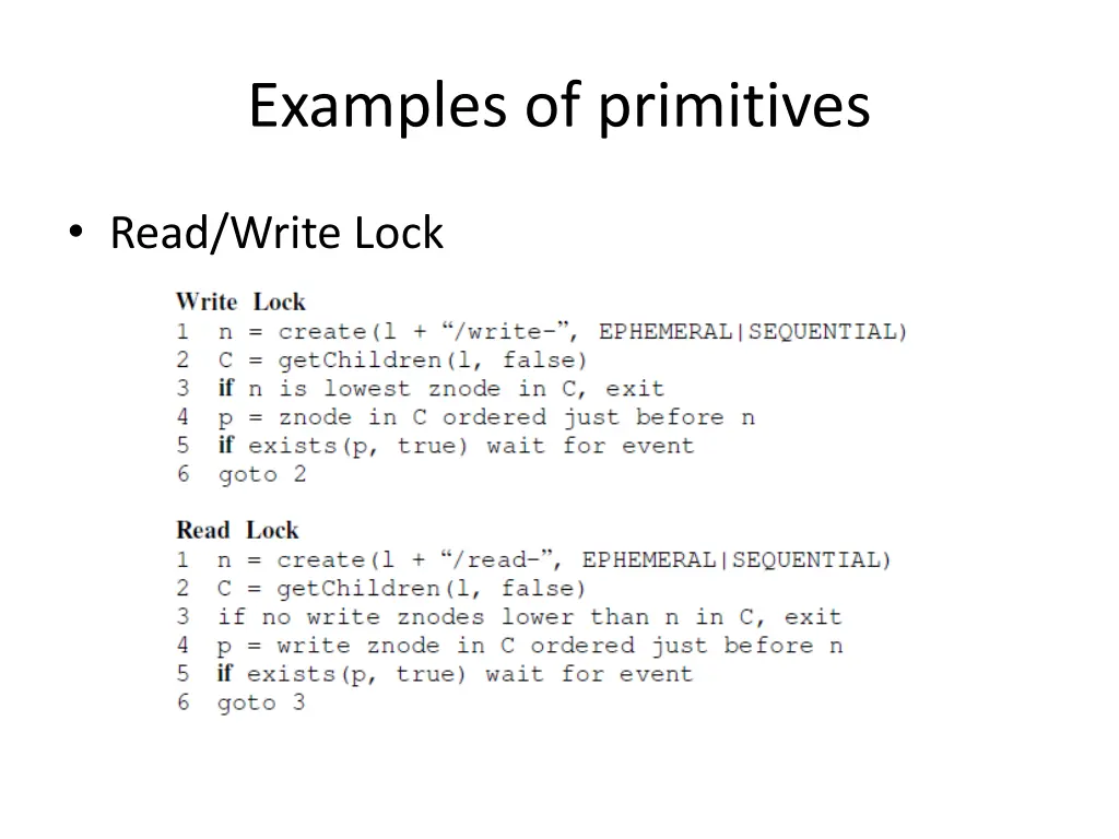 examples of primitives 5
