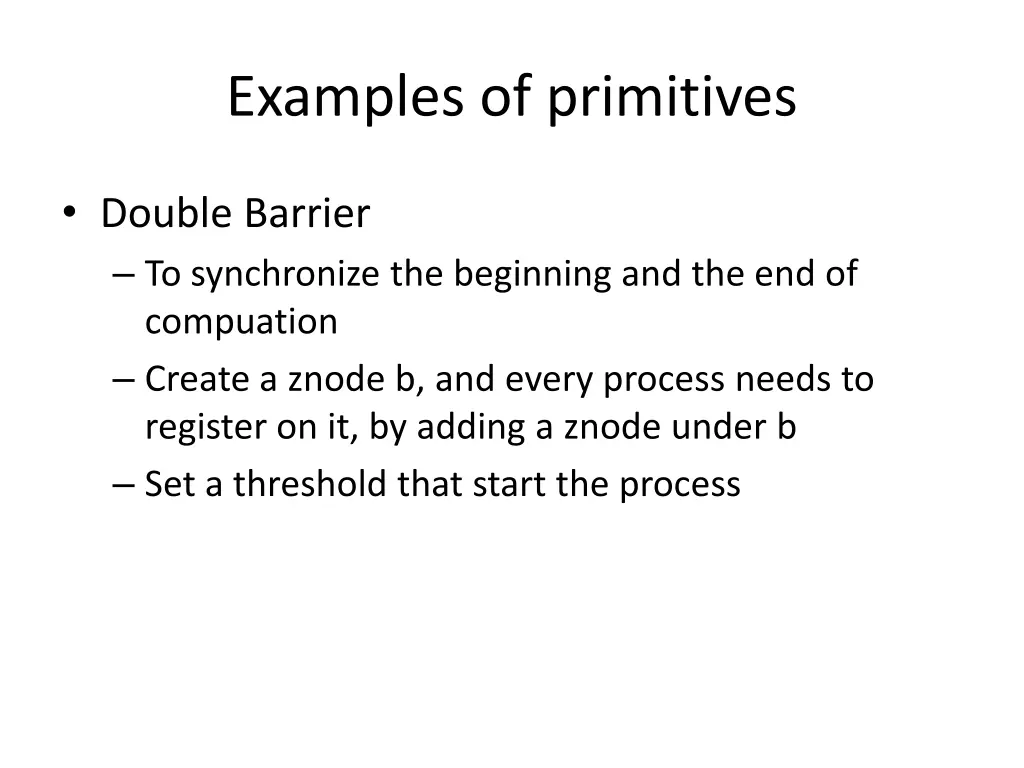 examples of primitives 6