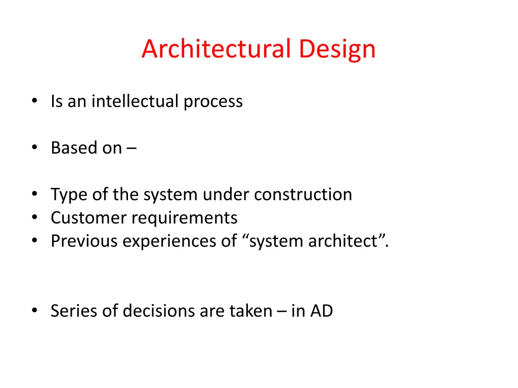 architectural design 1