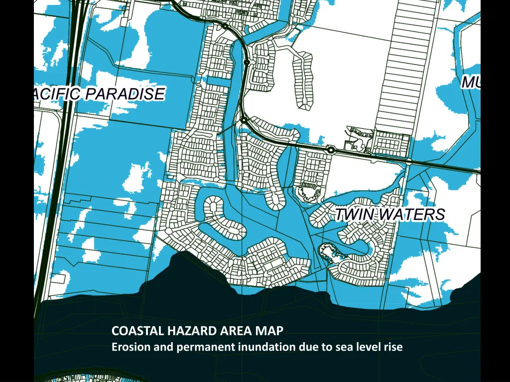 coastal hazard area map erosion and permanent